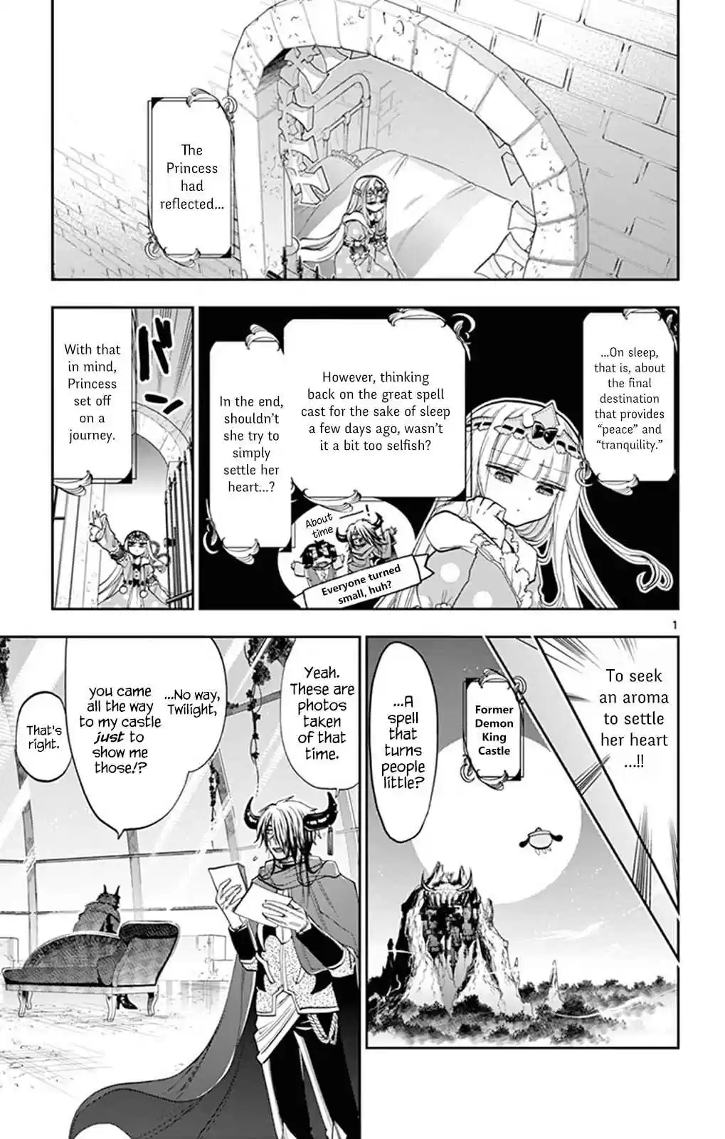 Maou jou de Oyasumi Vol. 9 Ch. 110 Memories Smell Nice