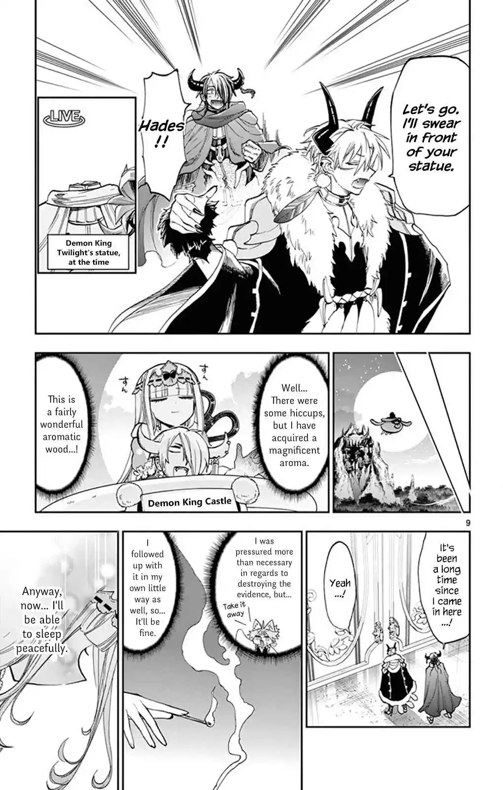 Maou jou de Oyasumi Vol. 9 Ch. 110 Memories Smell Nice