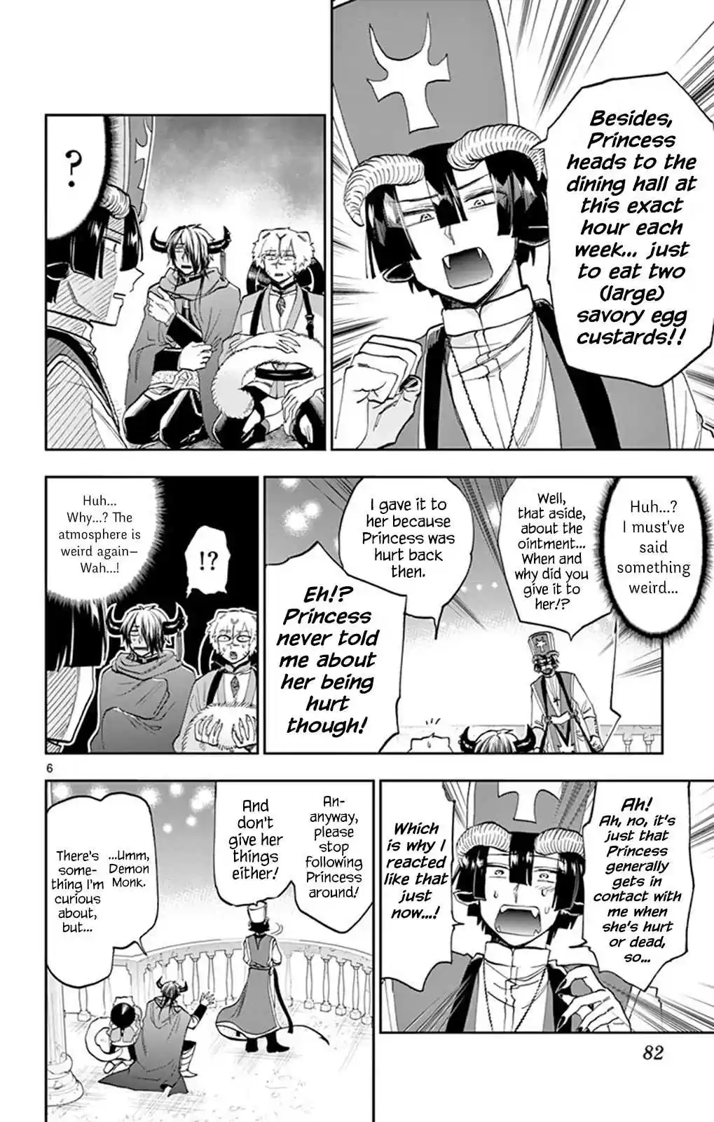 Maou jou de Oyasumi Vol. 9 Ch. 111 Trying Quite Hard for a Demon