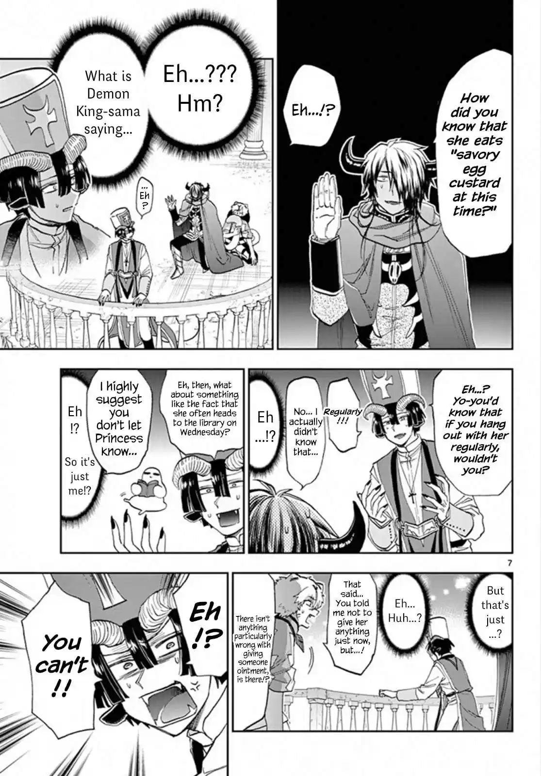 Maou jou de Oyasumi Vol. 9 Ch. 111 Trying Quite Hard for a Demon