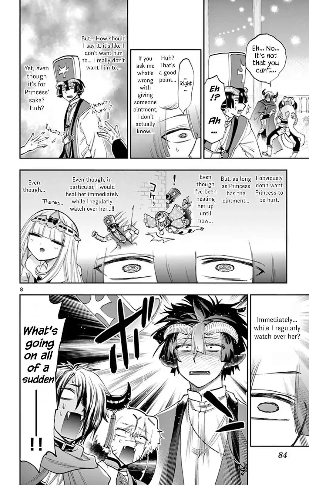 Maou jou de Oyasumi Vol. 9 Ch. 111 Trying Quite Hard for a Demon