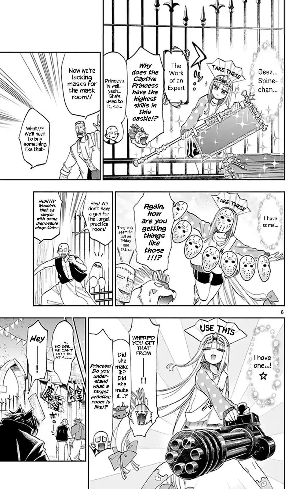 Maou jou de Oyasumi Vol. 9 Ch. 113 I'd Like to Have a Sleepover or Something at School, Hm?