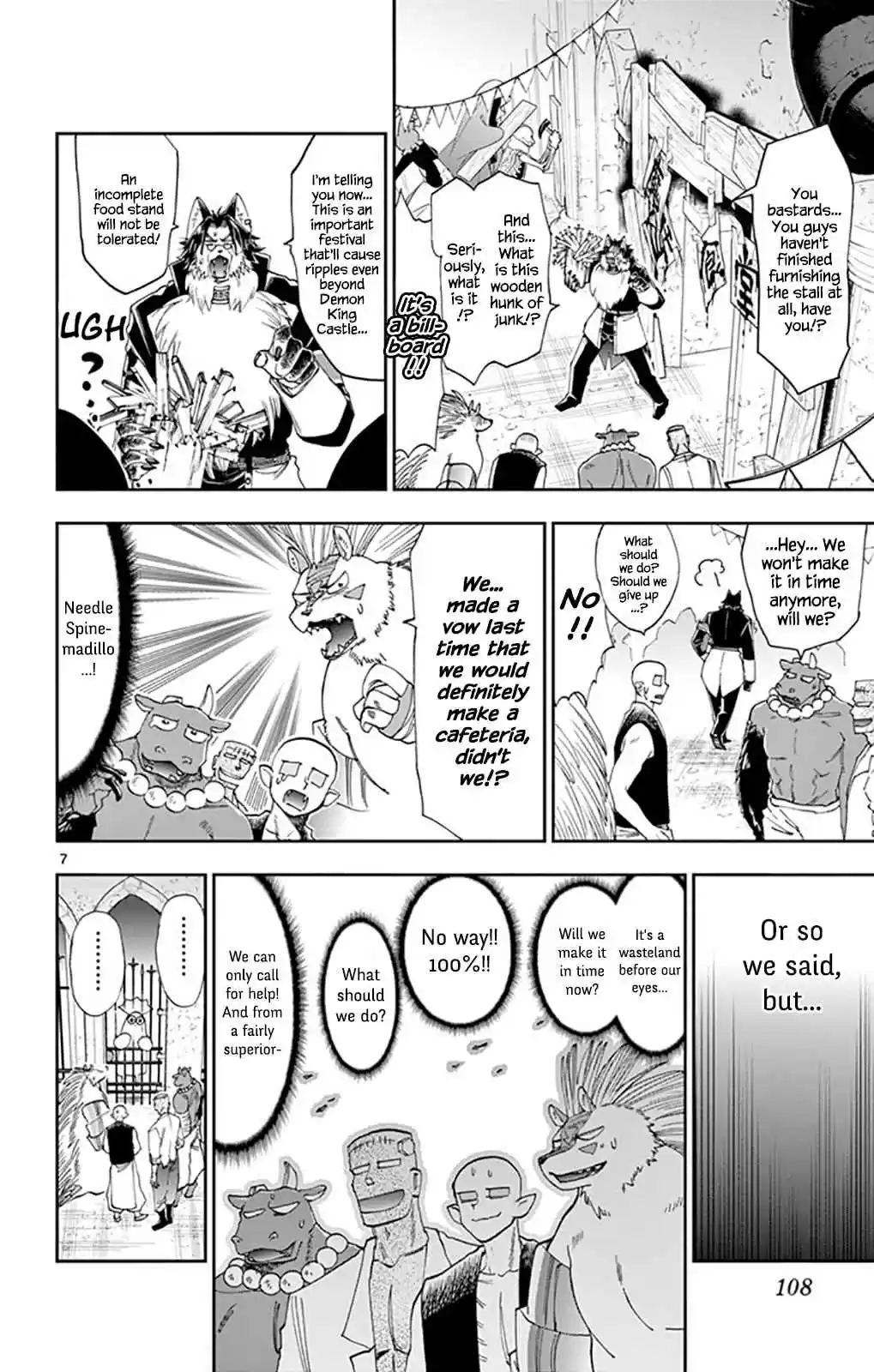 Maou jou de Oyasumi Vol. 9 Ch. 113 I'd Like to Have a Sleepover or Something at School, Hm?