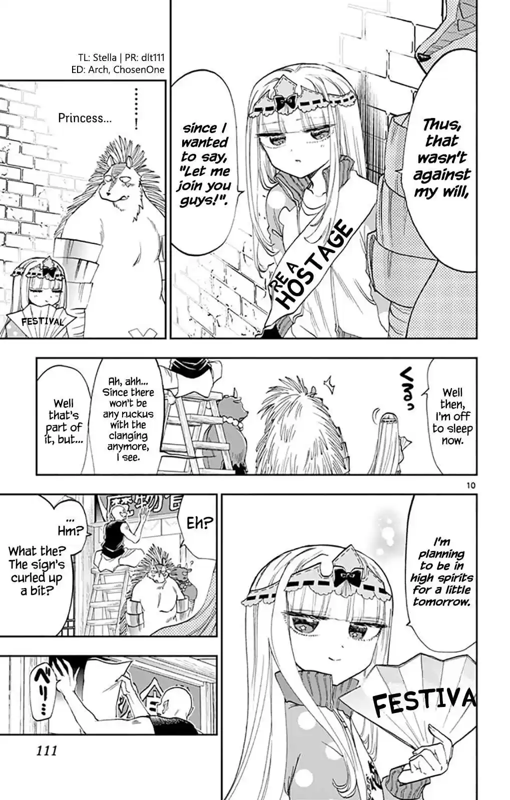 Maou jou de Oyasumi Vol. 9 Ch. 113 I'd Like to Have a Sleepover or Something at School, Hm?