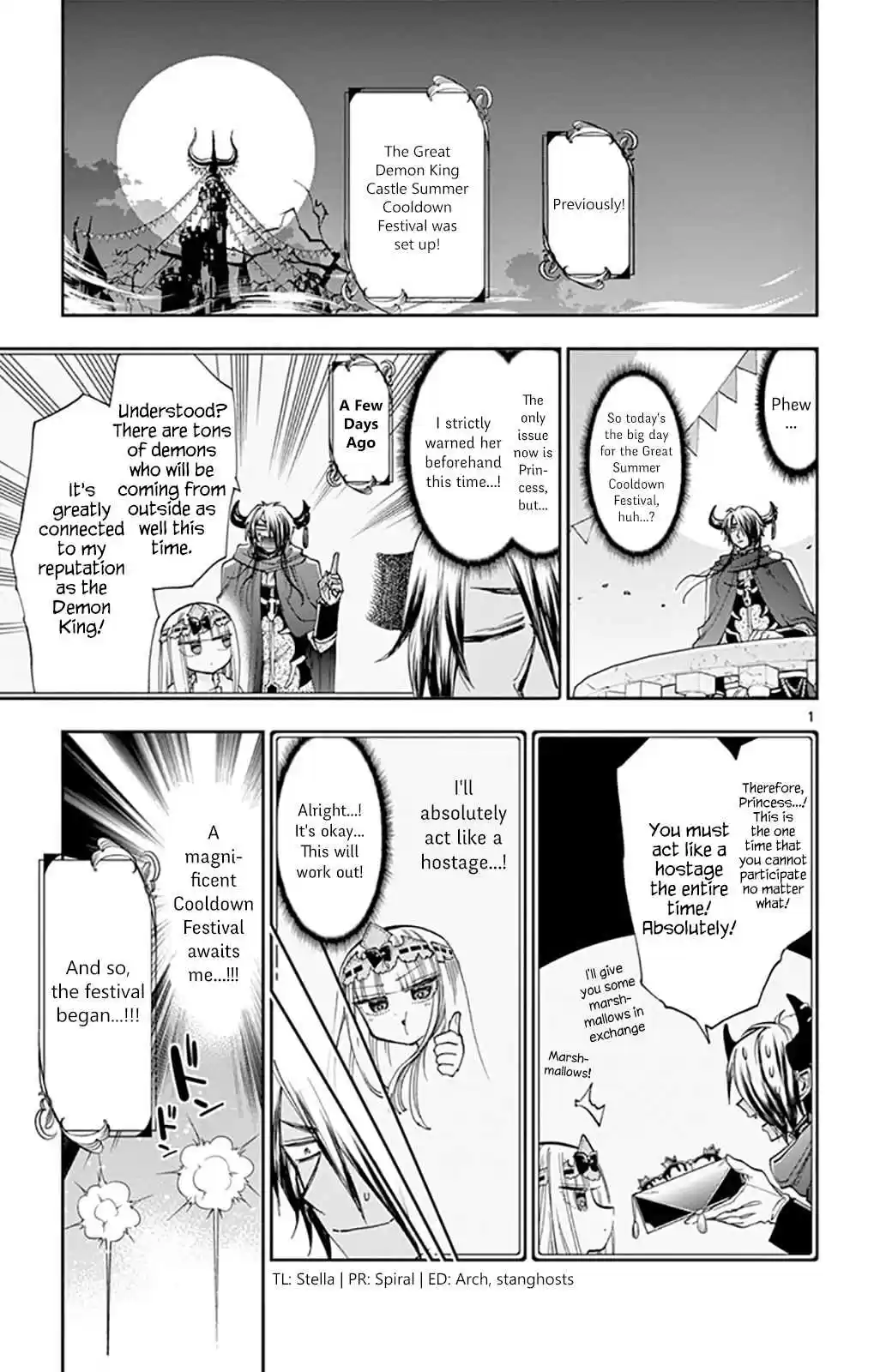 Maou jou de Oyasumi Vol. 9 Ch. 114 Hostage With Good Service