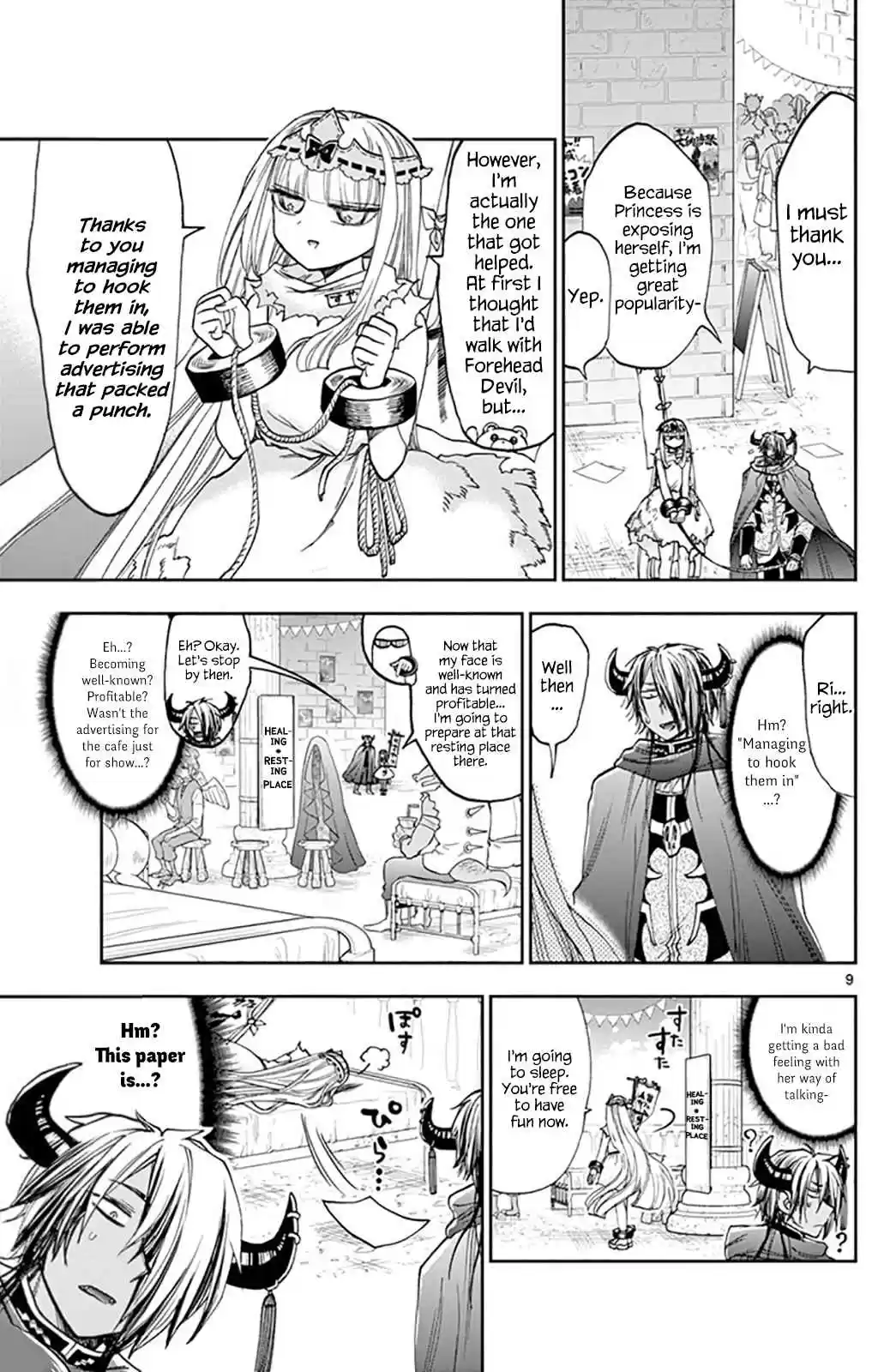 Maou jou de Oyasumi Vol. 9 Ch. 114 Hostage With Good Service