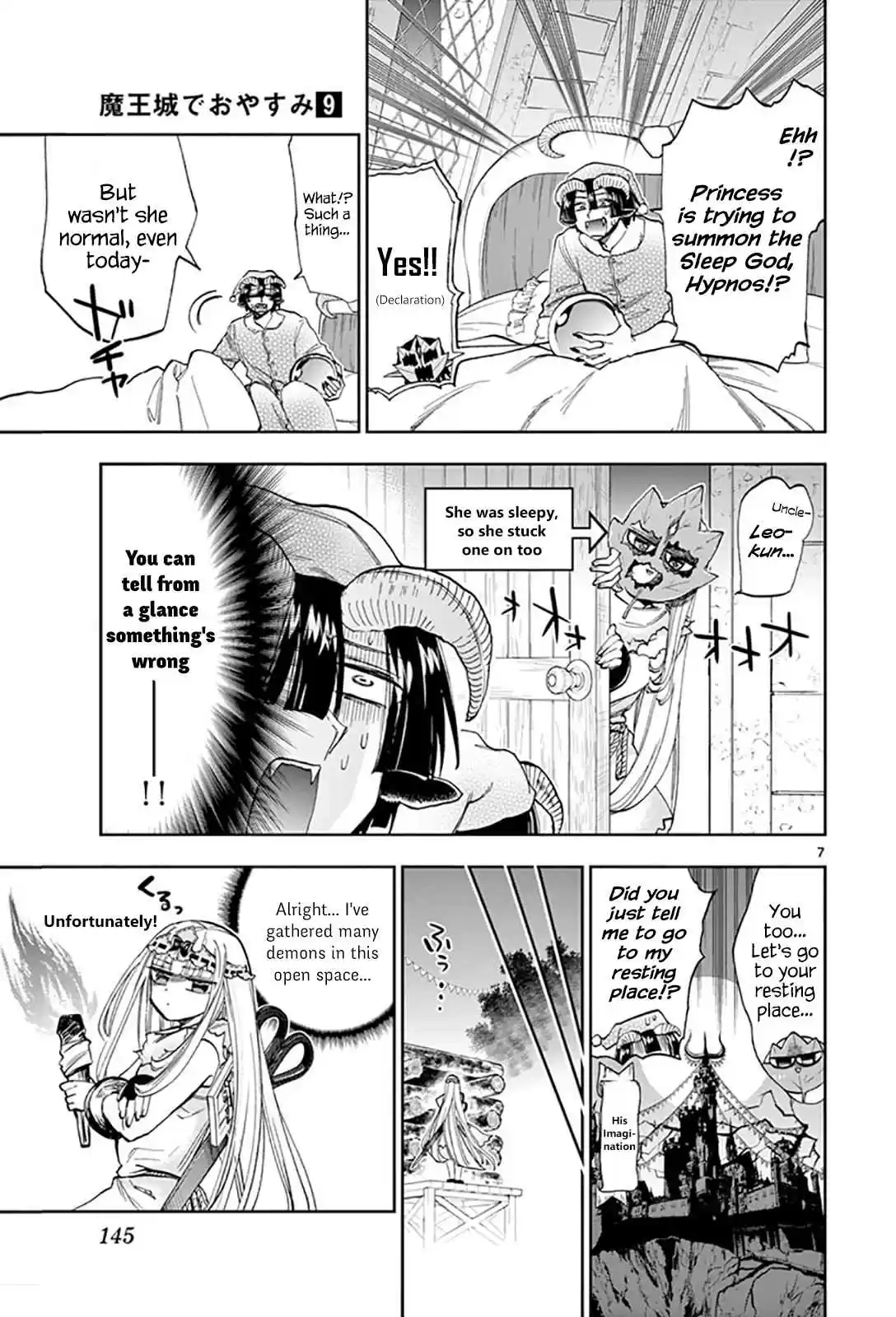 Maou jou de Oyasumi Vol. 9 Ch. 116 Burning After You Go "WAH!"