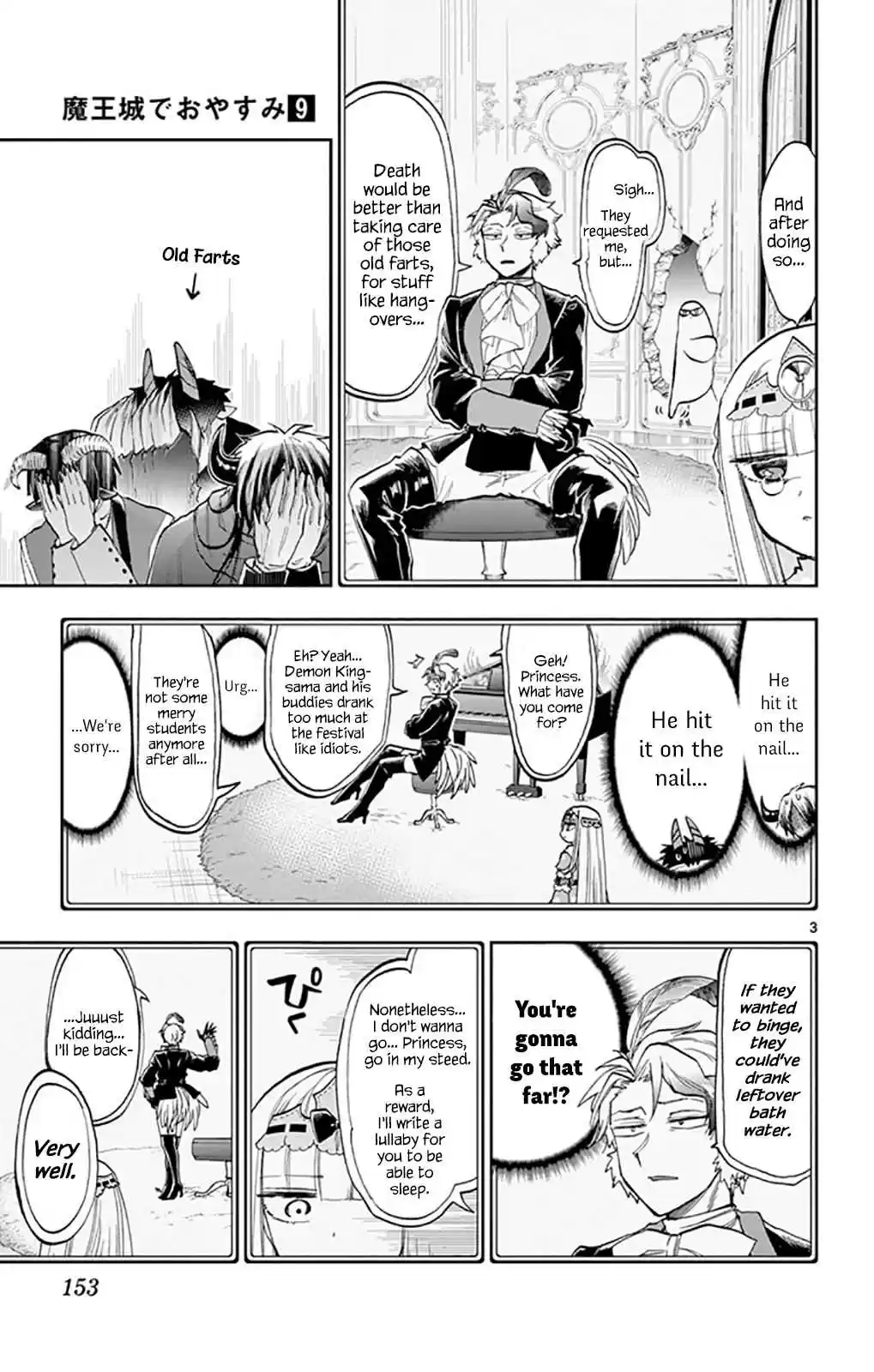 Maou jou de Oyasumi Vol. 9 Ch. 117 Those Who Drink Too Much Are All Bad