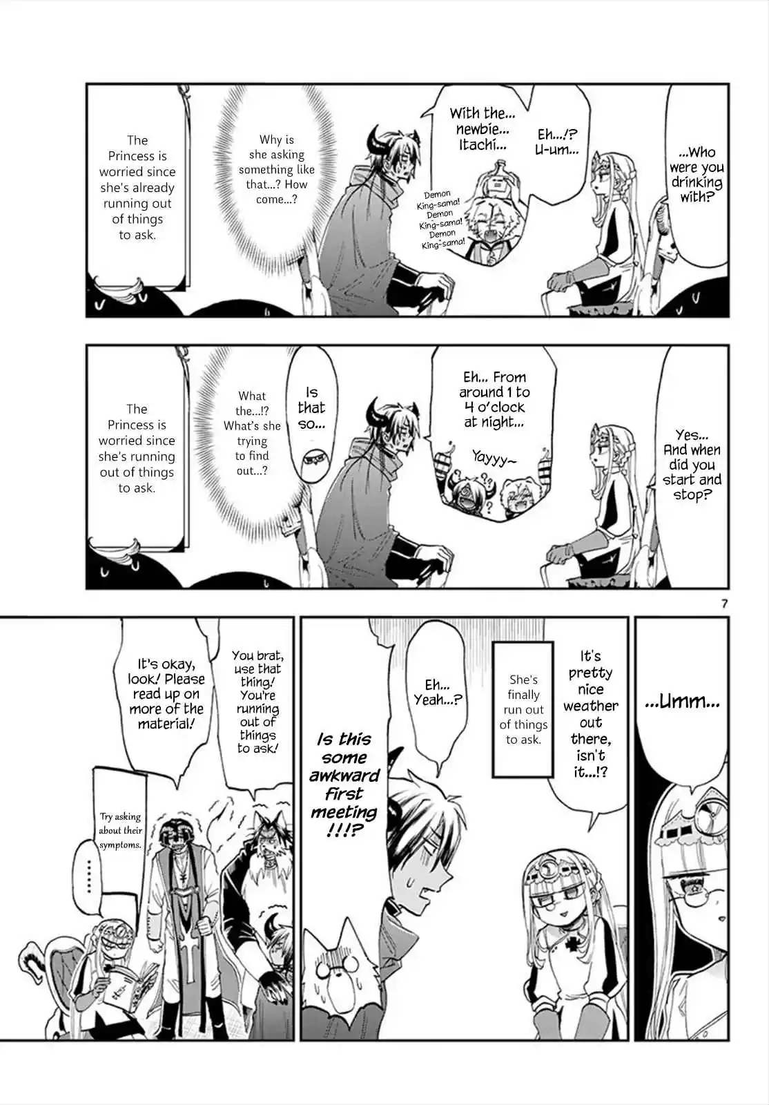 Maou jou de Oyasumi Vol. 9 Ch. 117 Those Who Drink Too Much Are All Bad