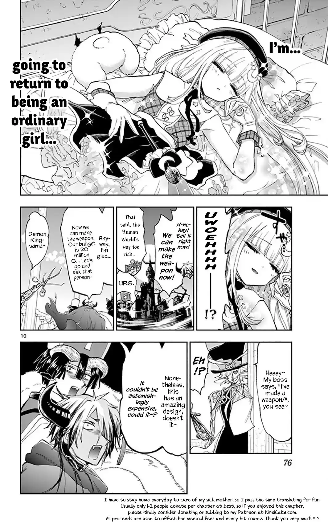 Maou-jou de Oyasumi vol.12 ch.149