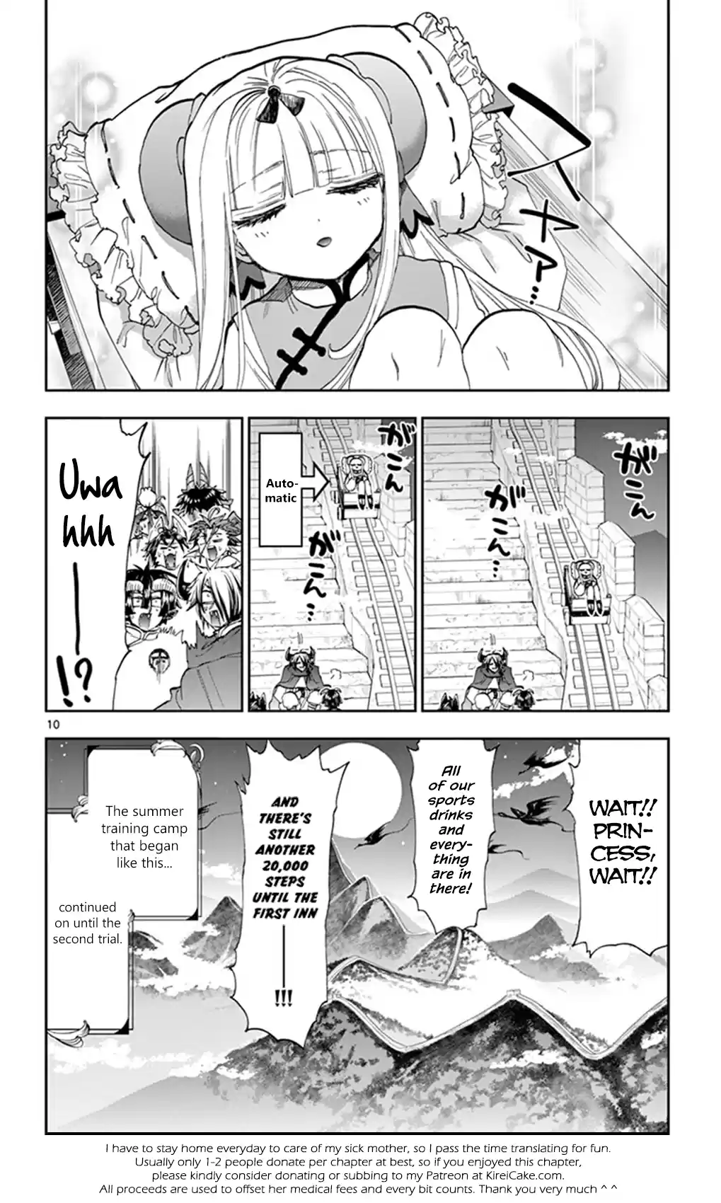 Maou-Jou De Oyasumi Vol.12 Chapter 157: Run Up! Training Camp