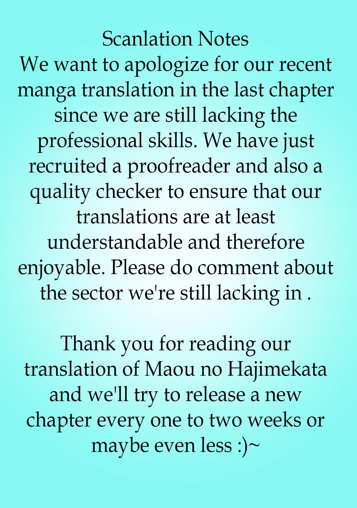 Maou no Hajimekata The Comic Vol. 3 Ch. 18