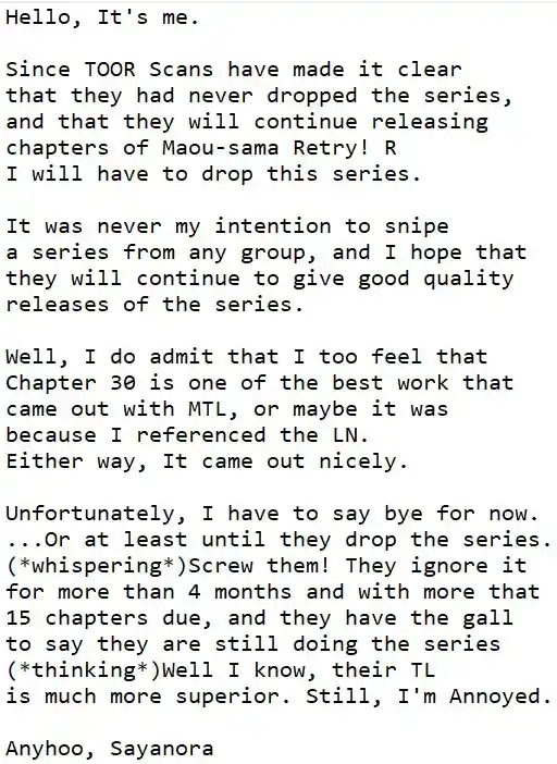 Maou-Sama Retry Vol.06 Ch.030.1