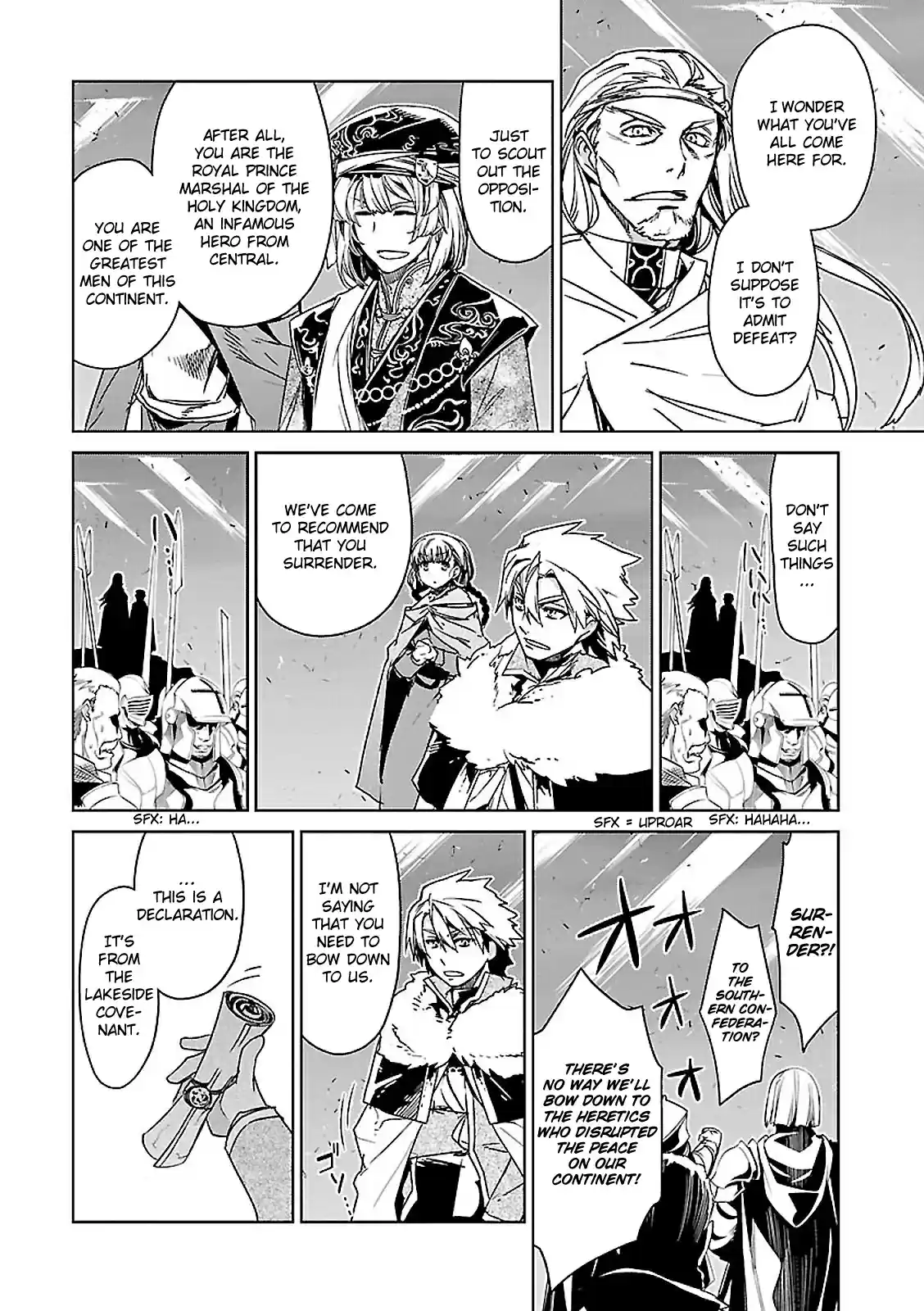 Maoyuu Maou Yuusha - "Kono Watashi no Mono Tonare, Yuusha yo" "Kotowaru!" ch.56