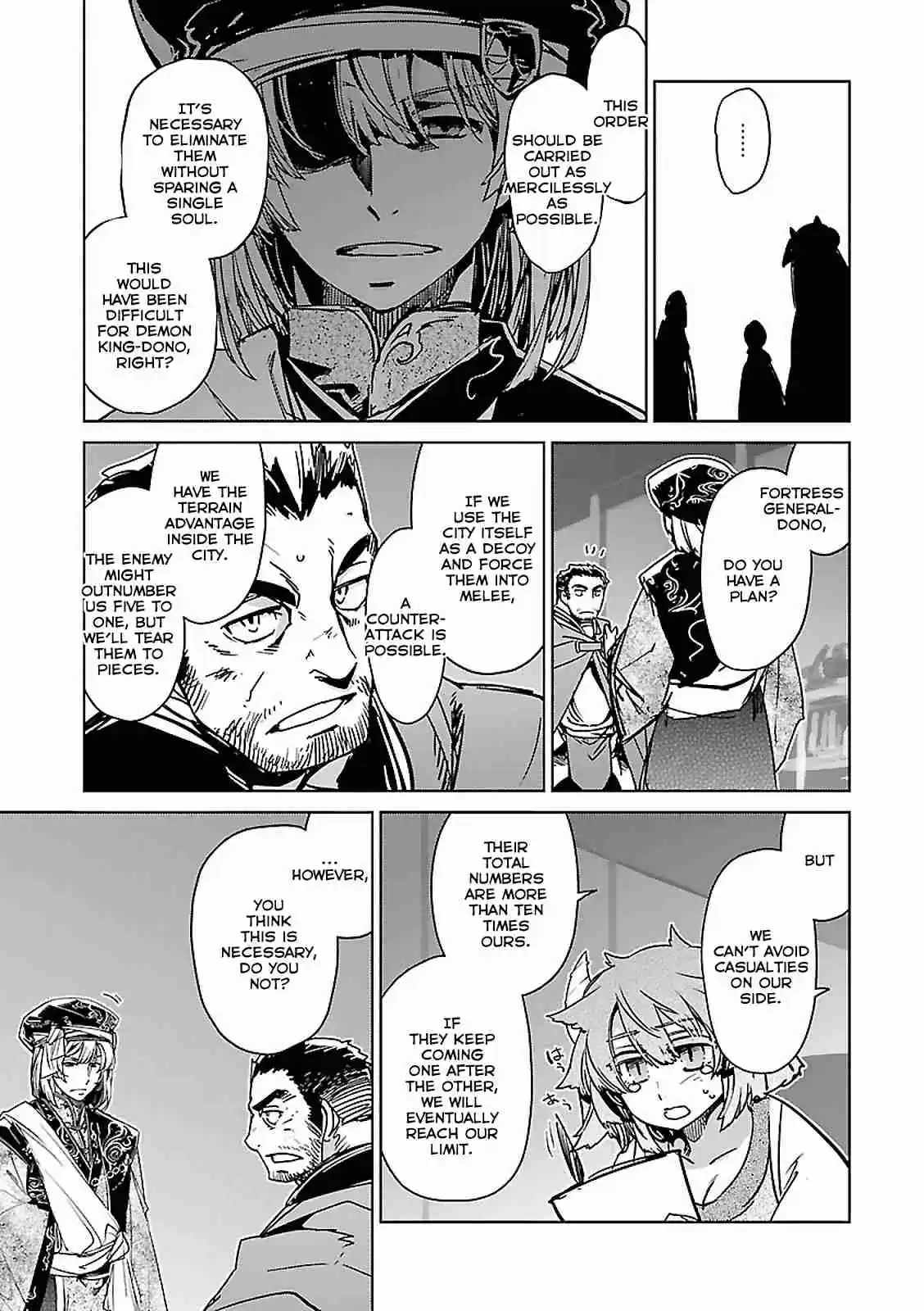 Maoyuu Maou Yuusha "Kono Watashi no Mono Tonare, Yuusha yo" "Kotowaru!" Vol. 17 Ch. 53 Since that was the girl's wish