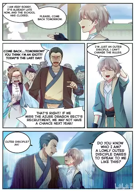 Martial God Asura Ch. 1 Outer court disciple