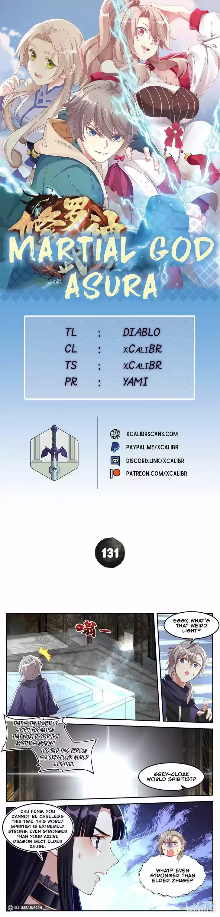 Martial God Asura Ch.131