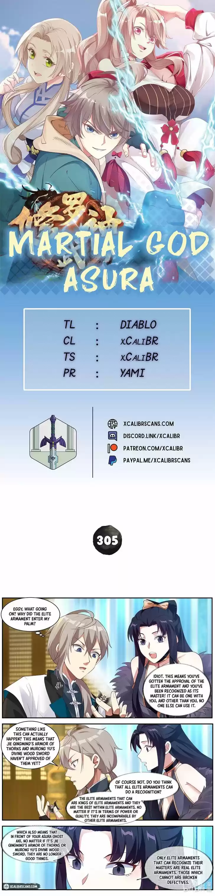 Martial God Asura Ch.305