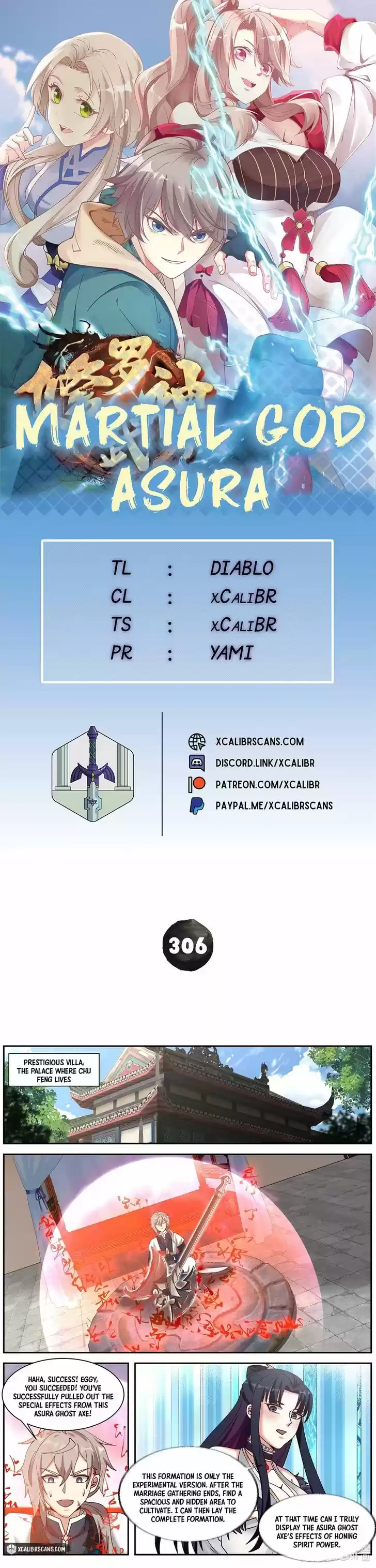 Martial God Asura Ch.306