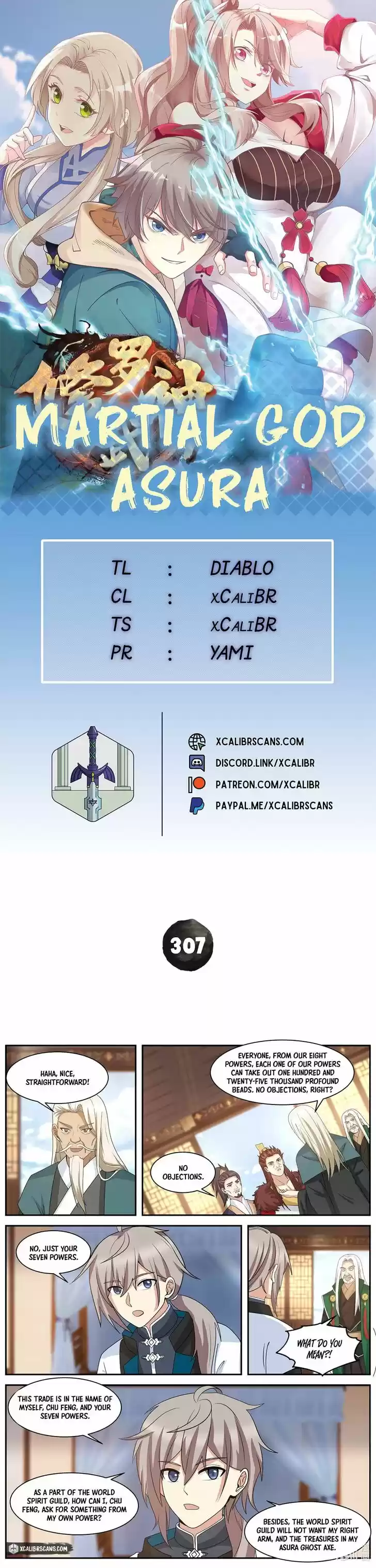 Martial God Asura Ch.307
