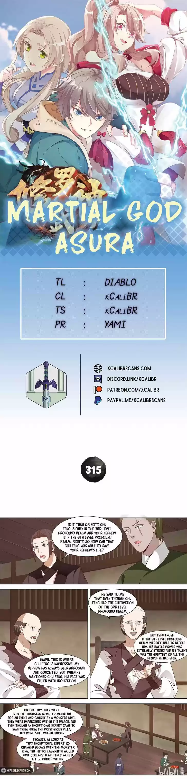 Martial God Asura Ch.315