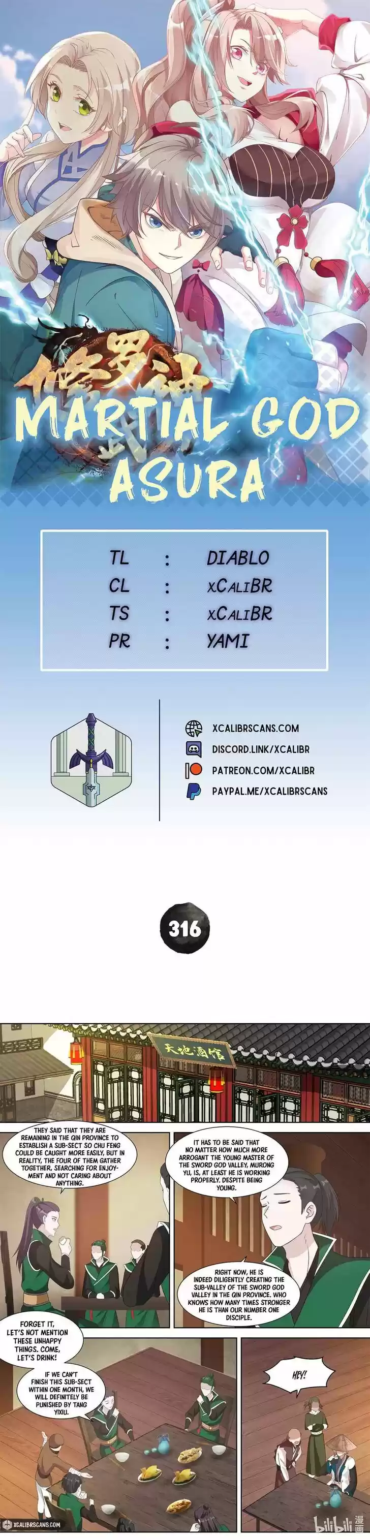 Martial God Asura Ch.316