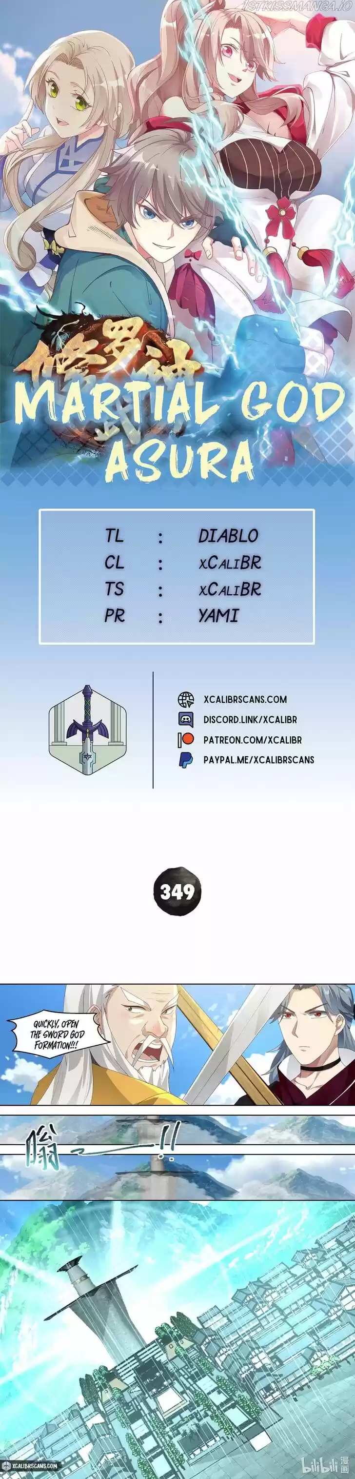 Martial God Asura Ch.349