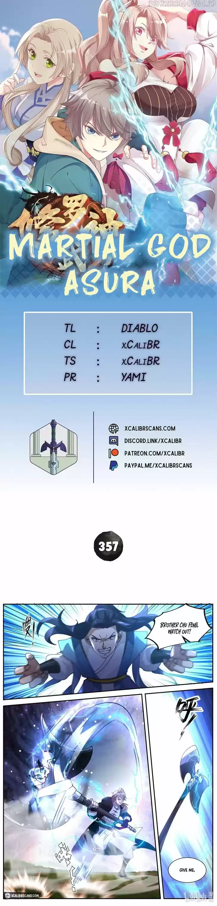 Martial God Asura Ch.357