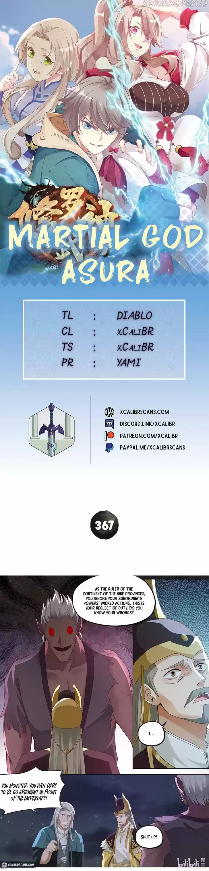 Martial God Asura Ch.367