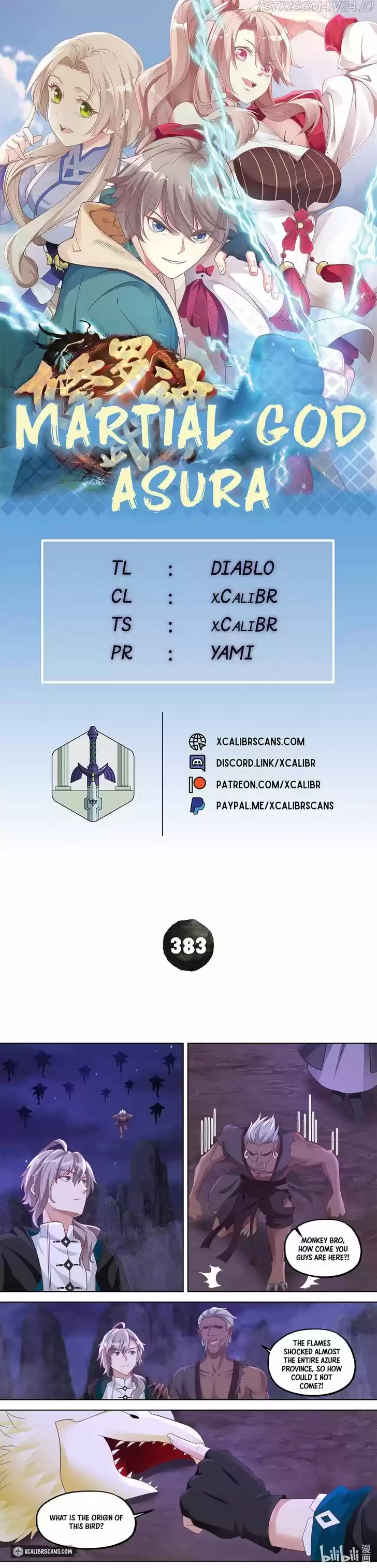Martial God Asura Ch.383