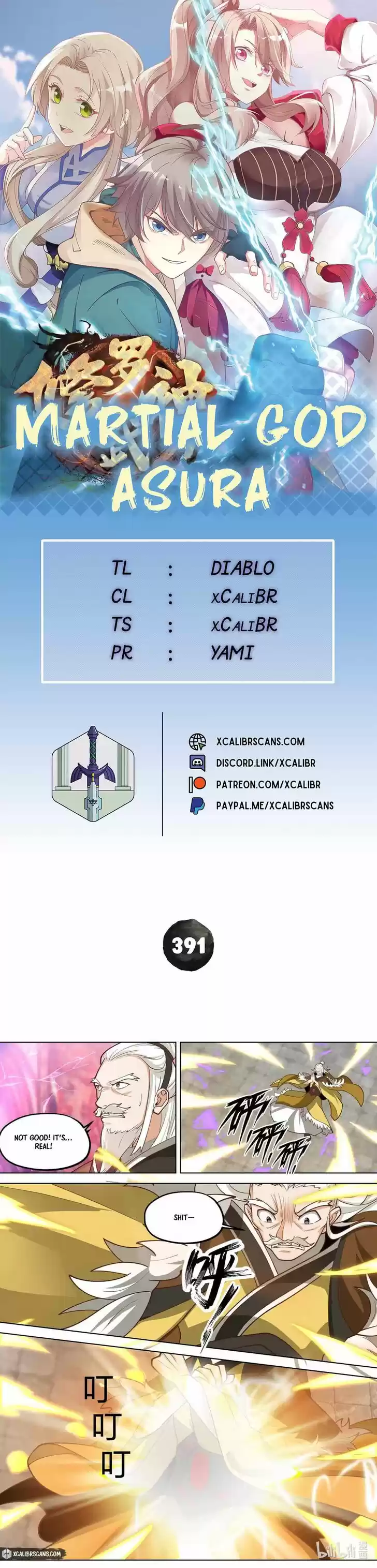 Martial God Asura Ch.391