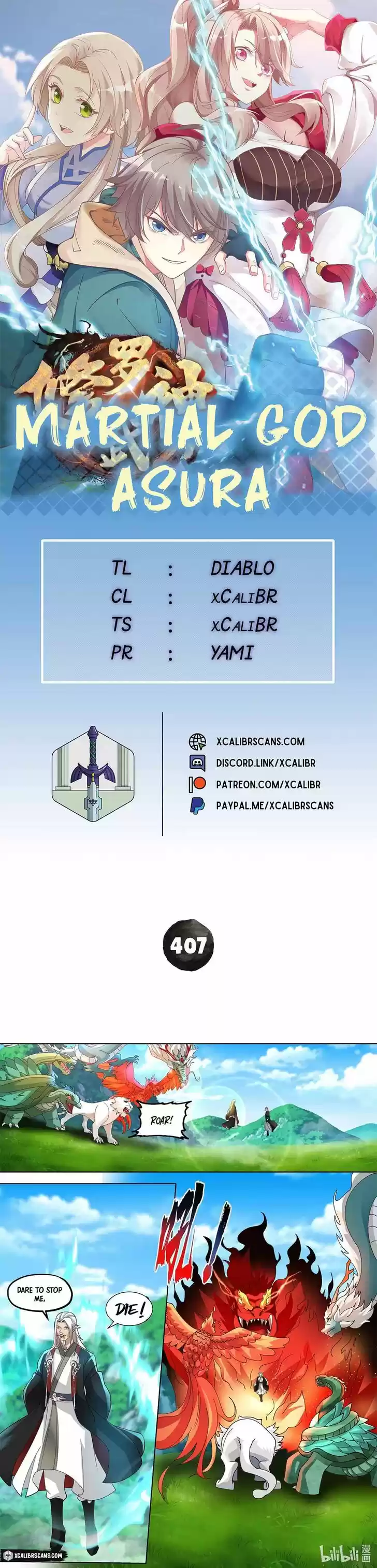 Martial God Asura Ch.407