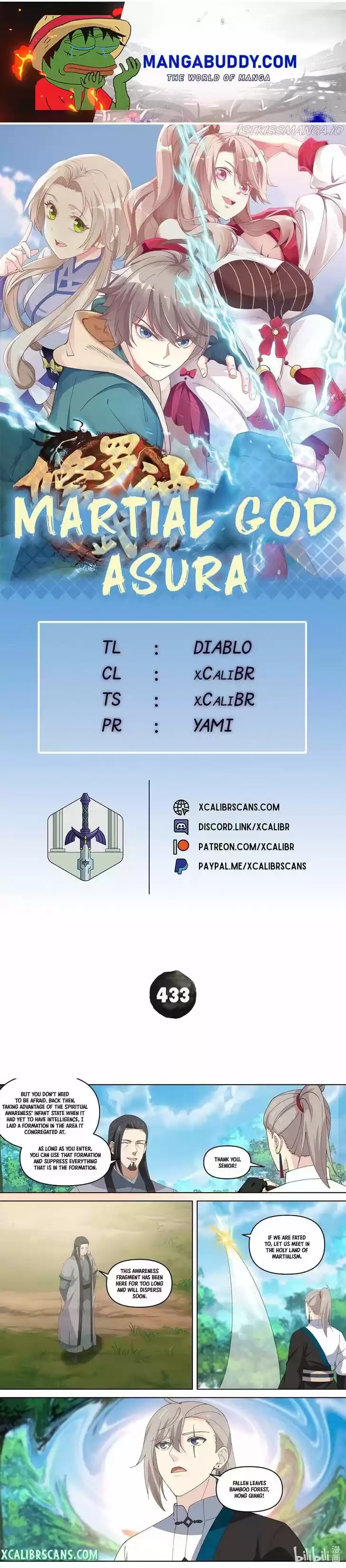Martial God Asura Ch.433