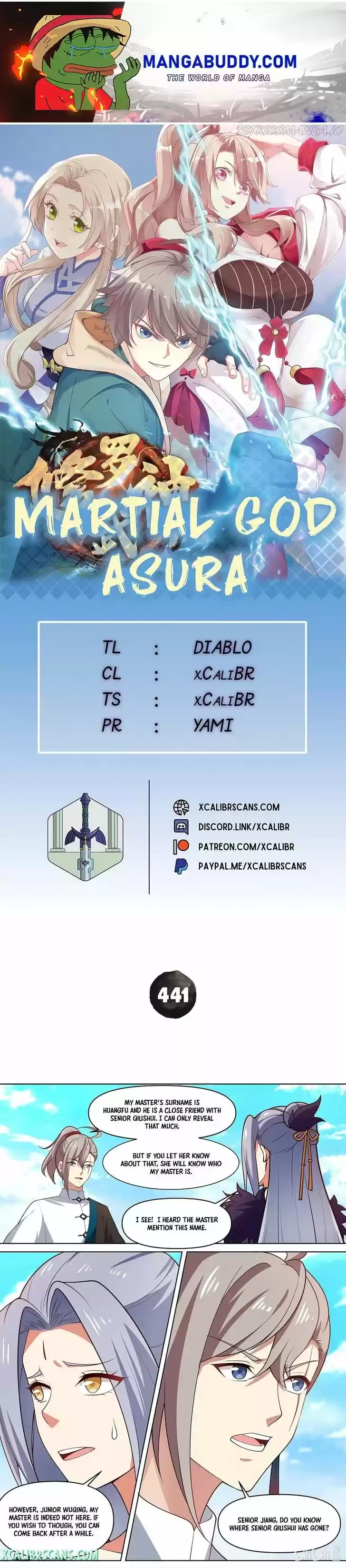 Martial God Asura Ch.441