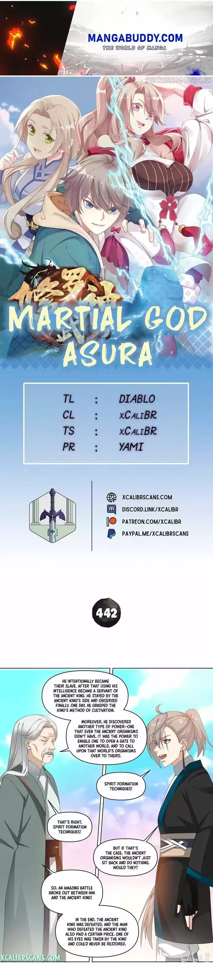 Martial God Asura Ch.442