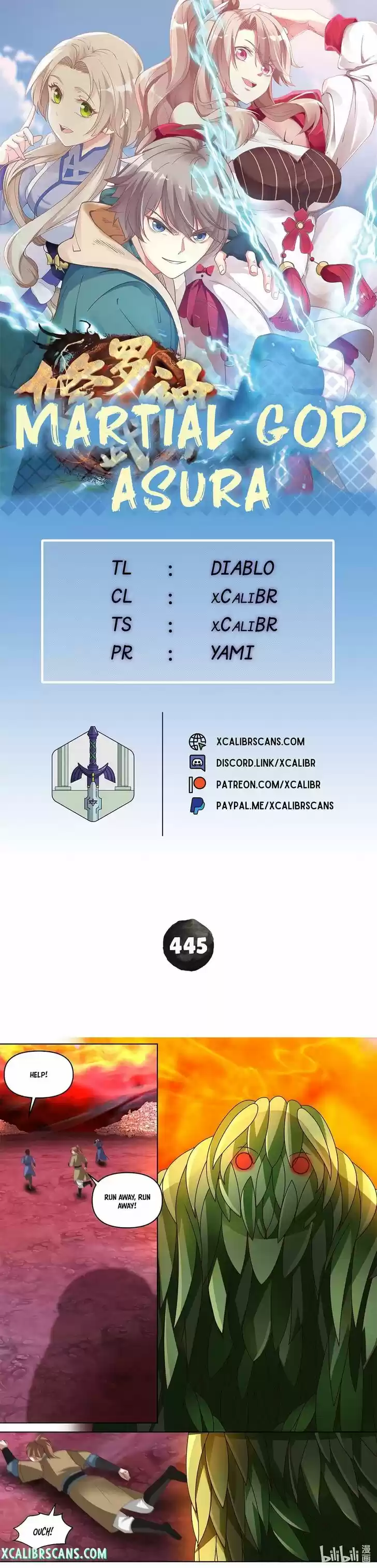 Martial God Asura Ch.445