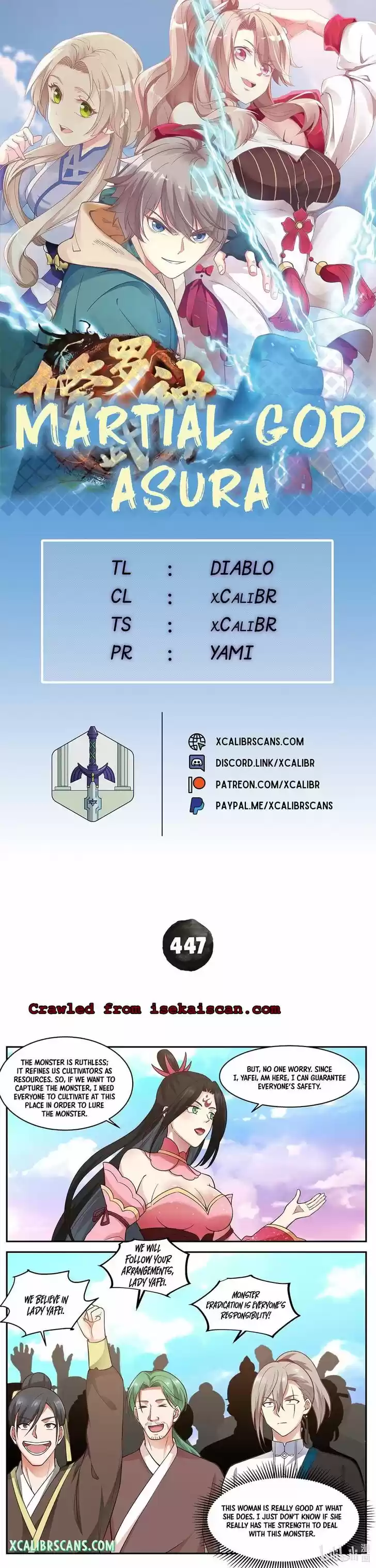 Martial God Asura Ch.447