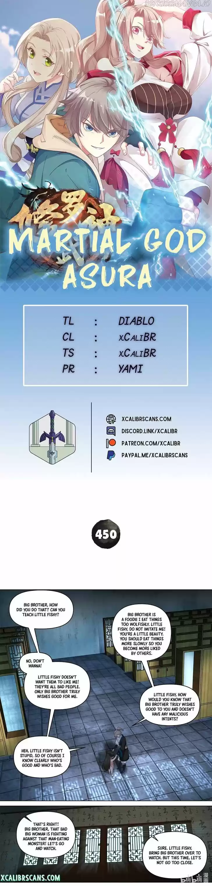 Martial God Asura Ch.450