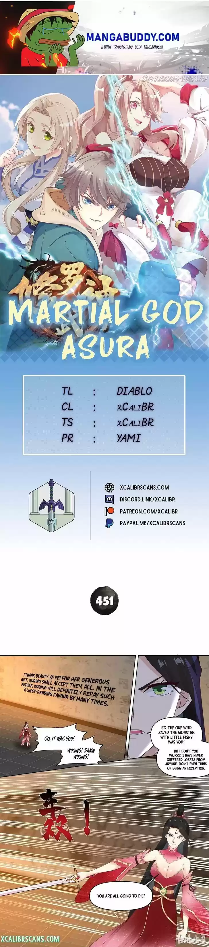Martial God Asura Ch.451