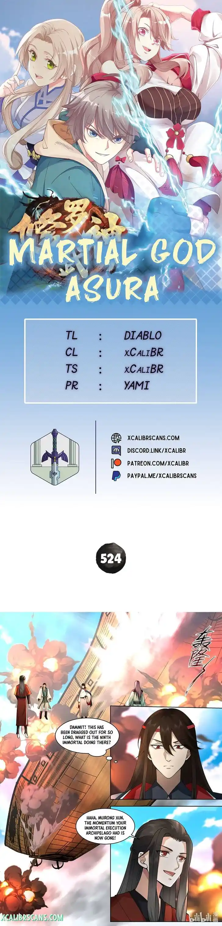Martial God Asura Ch.524