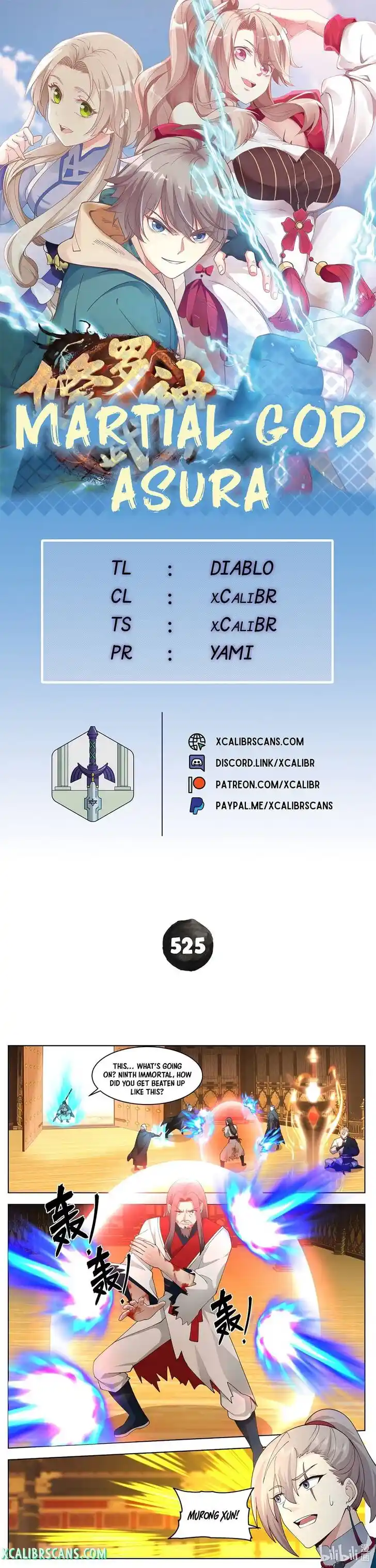 Martial God Asura Ch.525