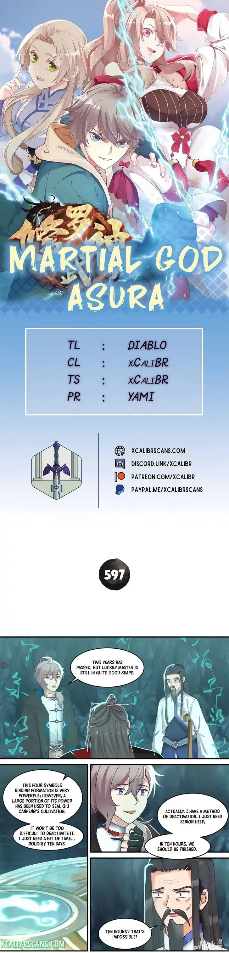 Martial God Asura Ch.597