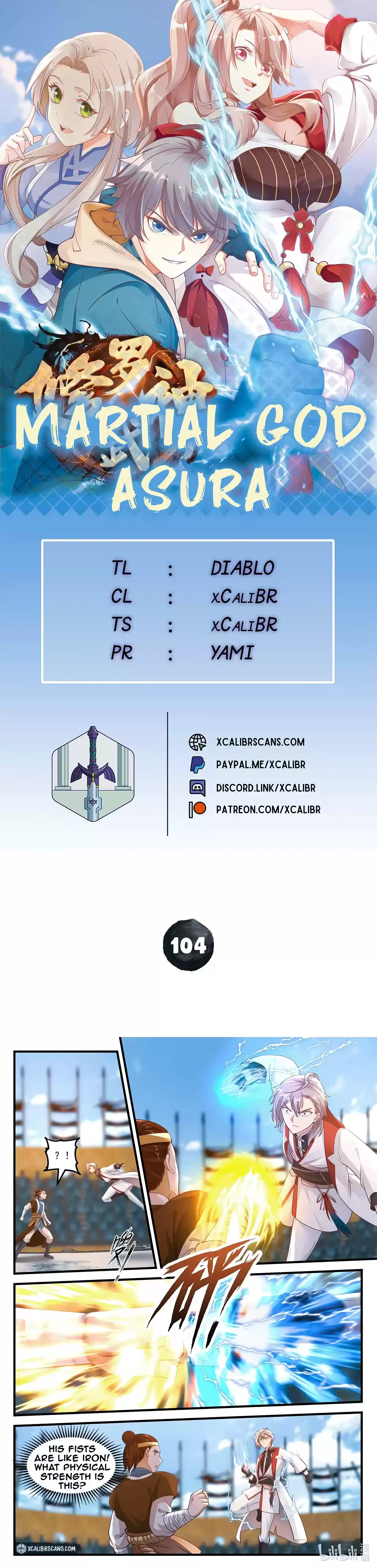 Martial God Asura Chapter 104