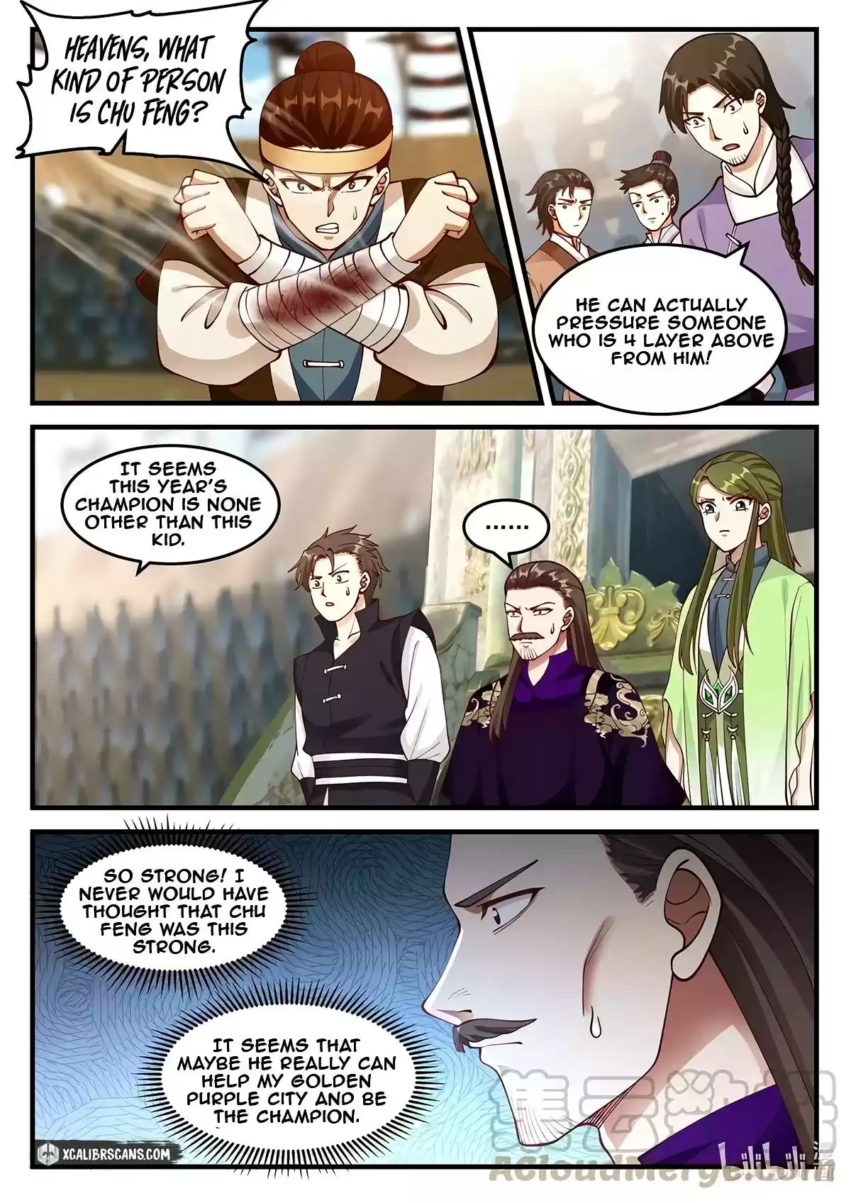 Martial God Asura Chapter 105