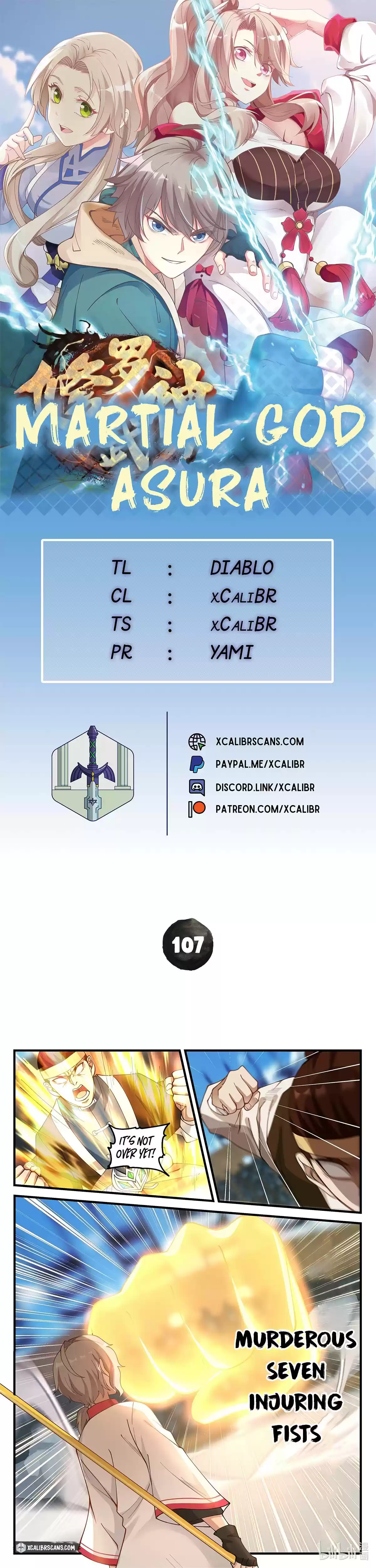 Martial God Asura Chapter 107