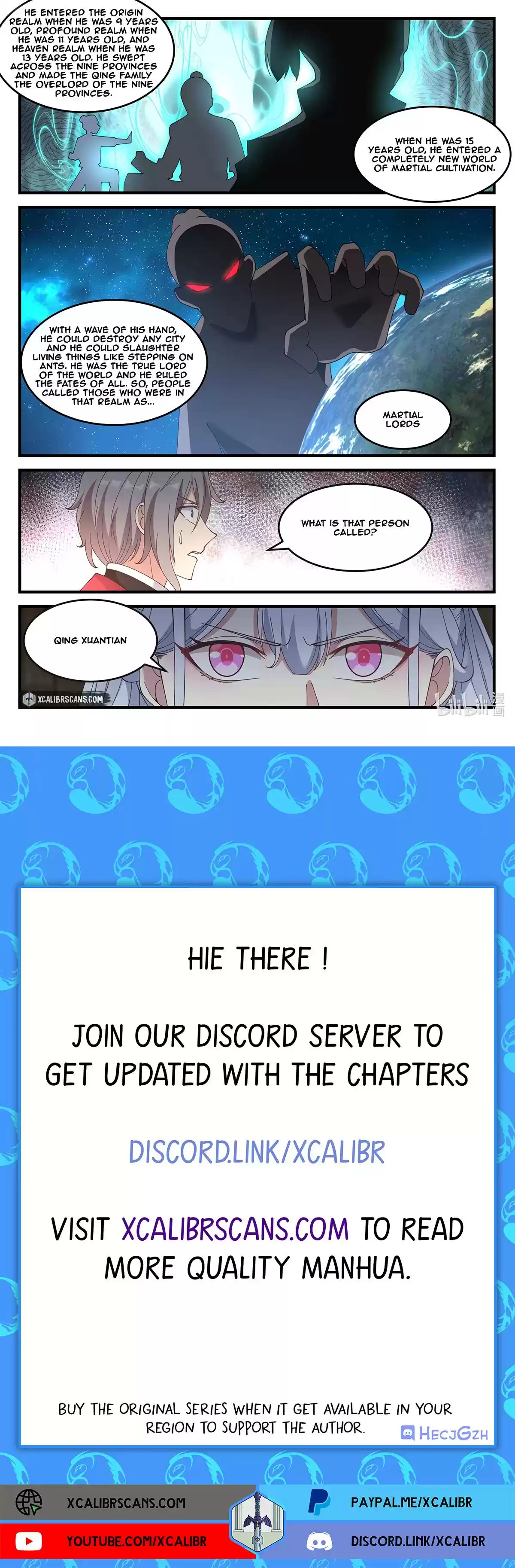 Martial God Asura Chapter 109