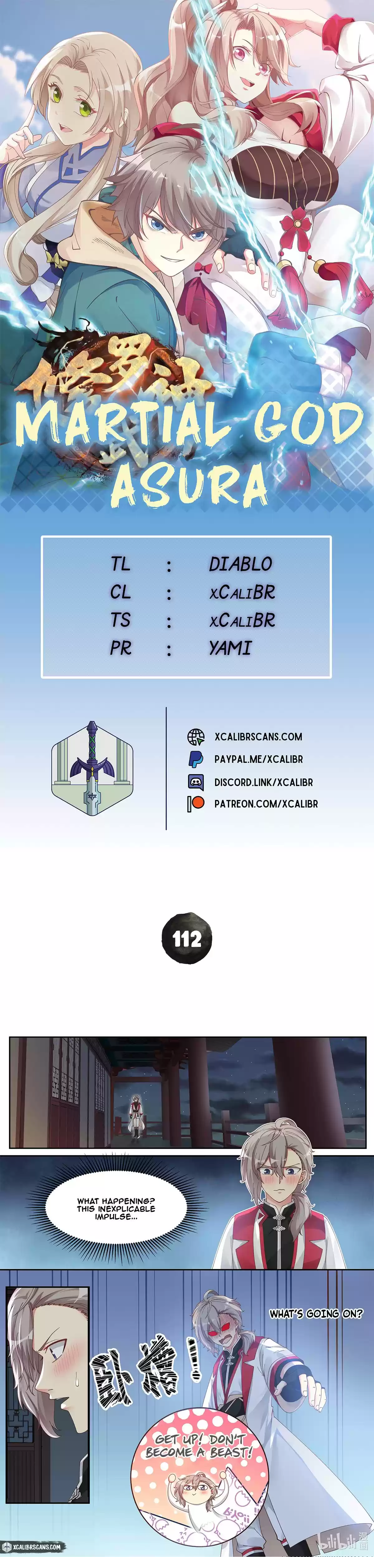 Martial God Asura Chapter 112