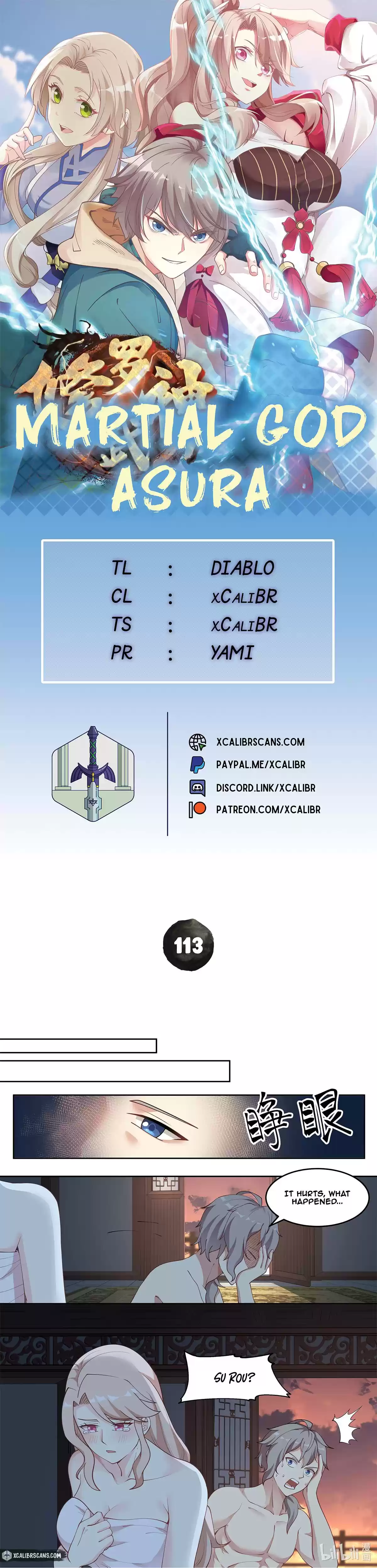Martial God Asura Chapter 113