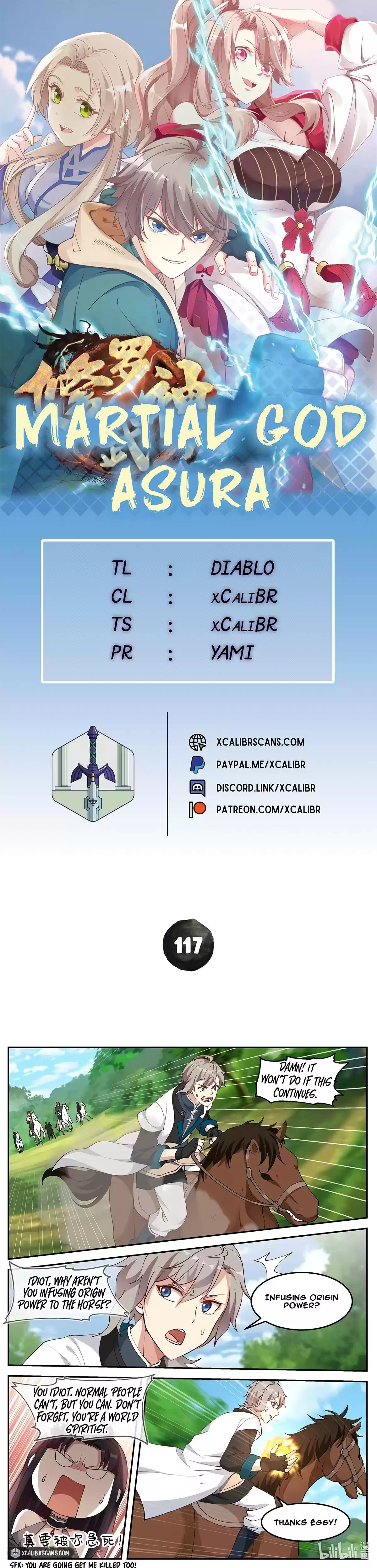 Martial God Asura Chapter 117