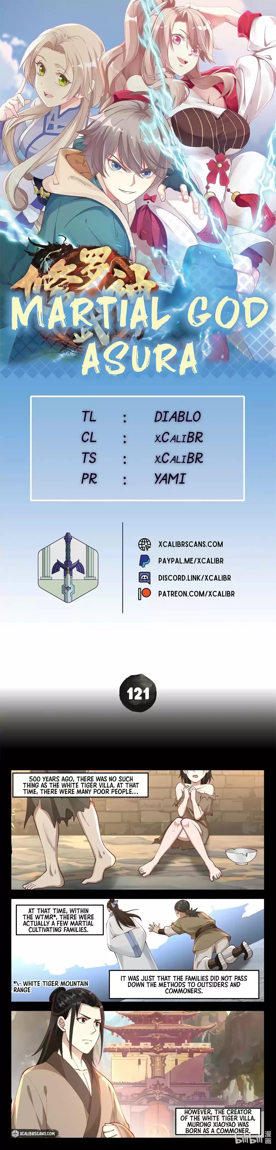 Martial God Asura Chapter 122